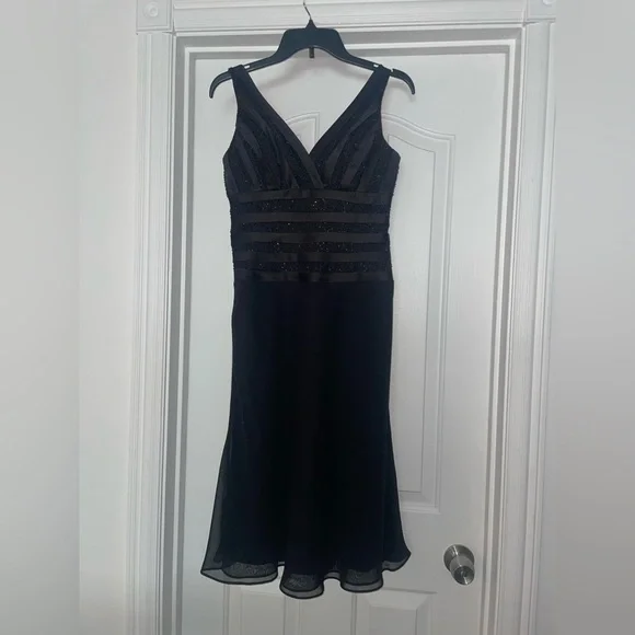 slim fit dress slacks Forever Yours Feather Gown main image 0